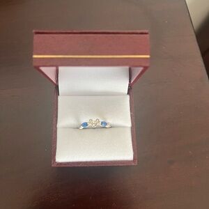 Disney Sterling Silver Blue Sapphire Accent Ring - Women Jewelry
Mickey Mouse